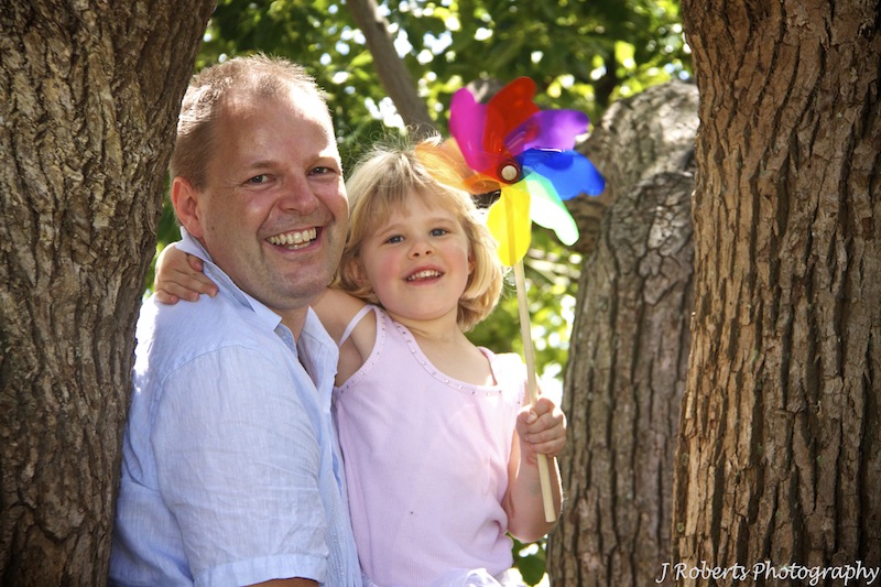 Father and daughter - portrait photography
